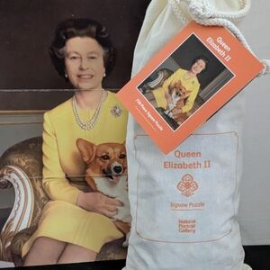 National Portrait Gallery Puzzle of Queen Elizabeth II Portrait - New in Package
